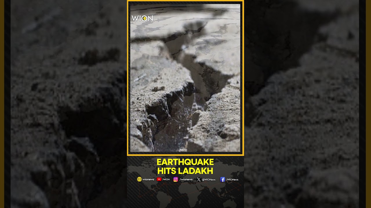 Ladakh Earthquake: 5.7 Magnitude Earthquake Reported In Leh, Ladakh | Shorts