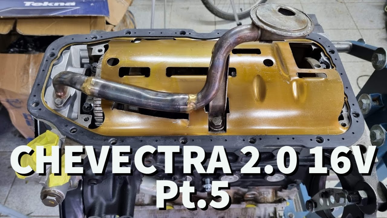 Montagem do meu Chevectra F2 2.0 16v X20XEV Pt.5 - Dicas e detalhes. Pescador de óleo - Chevette