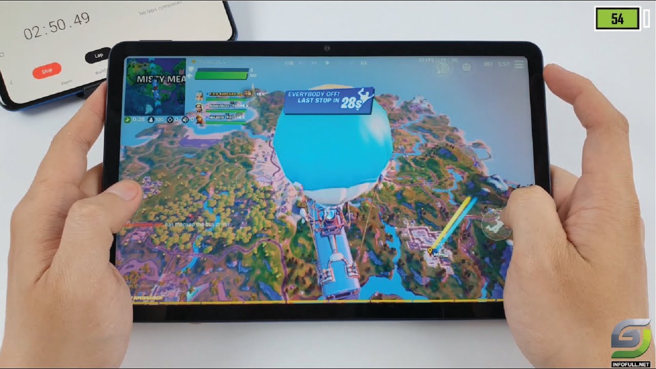 Huawei Matepad 10.4 Fortnite Gameplay