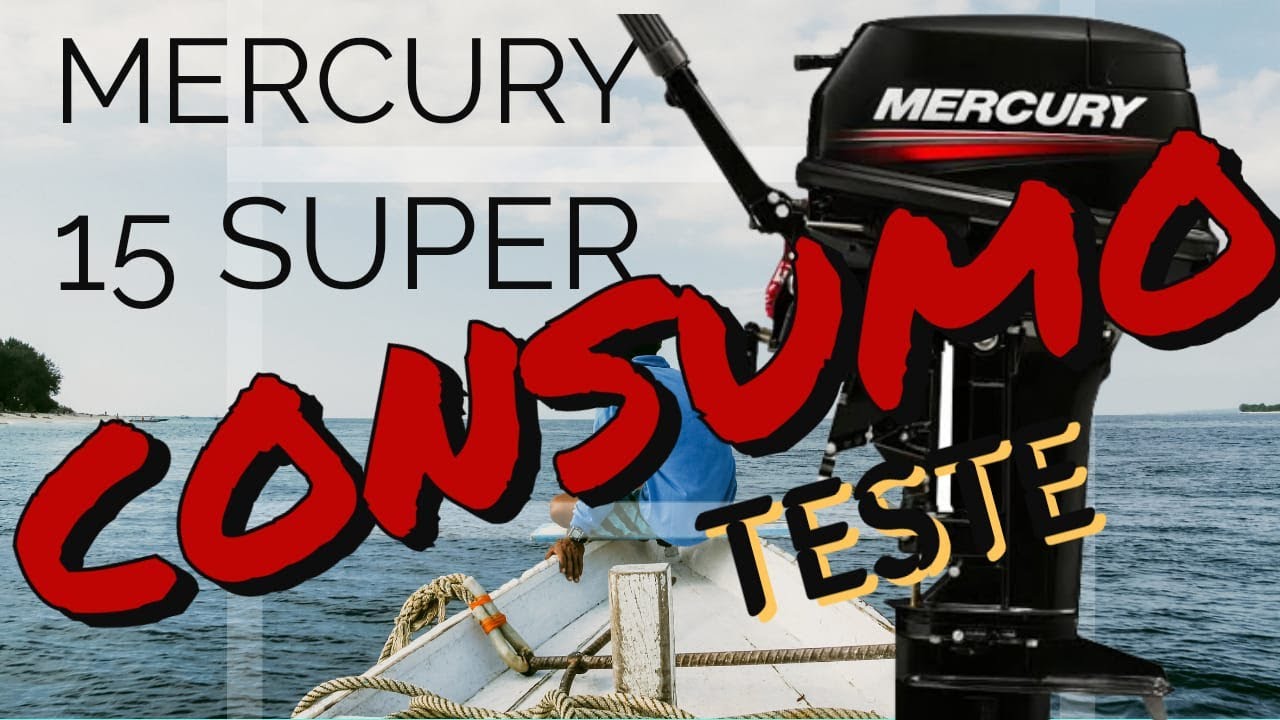 Consumo motor Mercury 15 hp