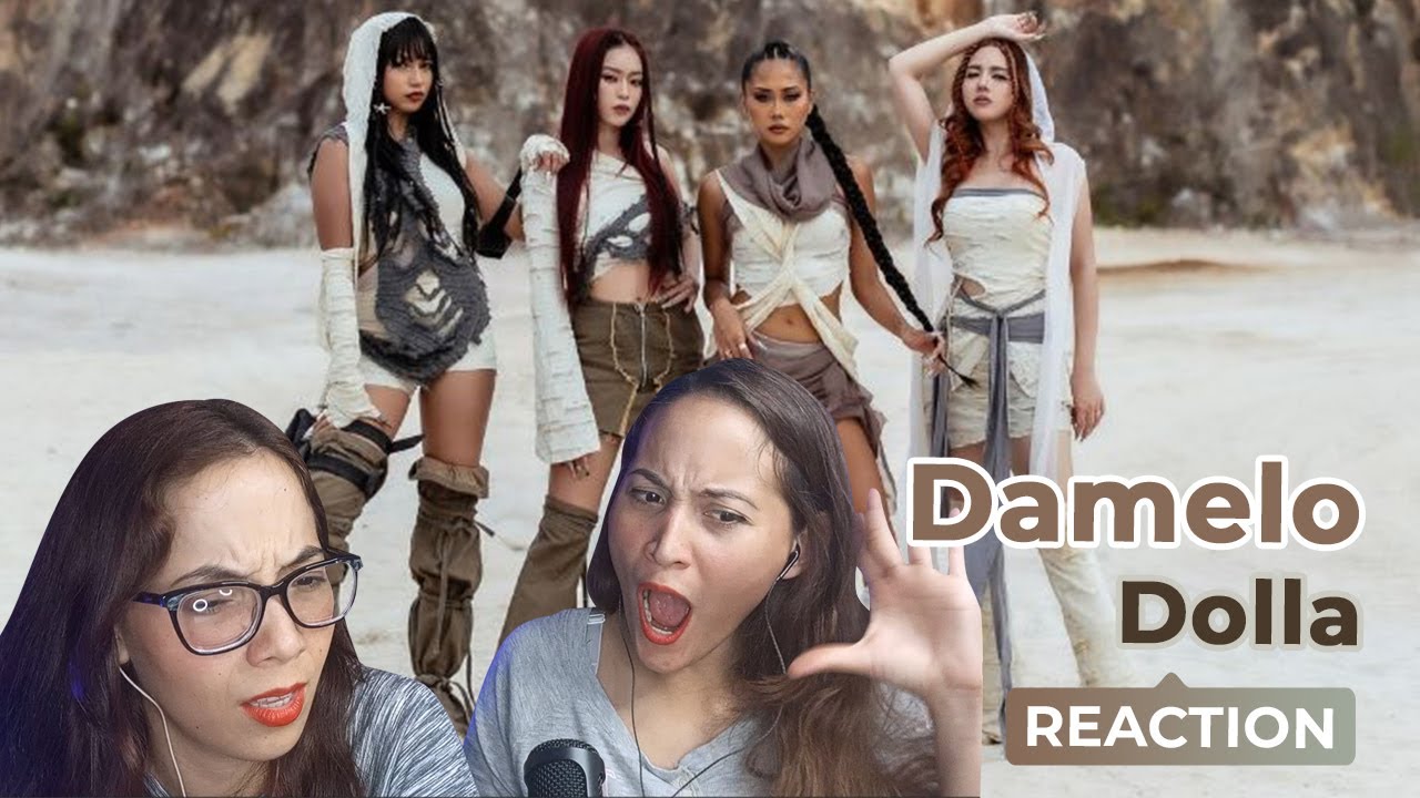 Latin sisters react for the First Time to DOLLA - DAMELO ft. Hard Lights | LAS MORO