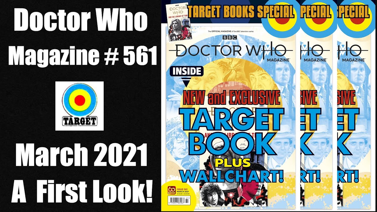 Doctor Who - DWM Magazine 561 - March 2021 - Target Books Special - With Book + Poster!