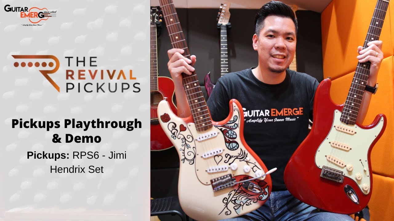 The Revival Pickups - Jimi Hendrix Set RPS6 (Seymour Duncan VS The Revival Pickups)
