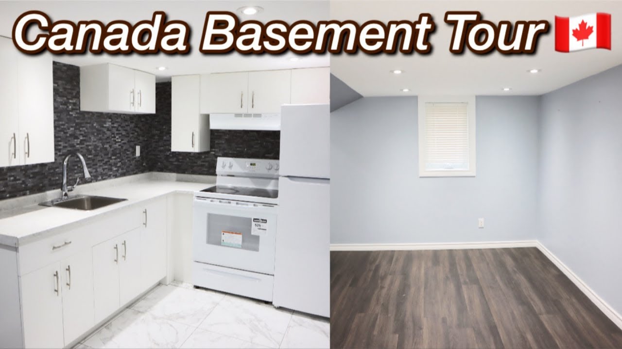 Canada Basement Tour | Windsor, Ontario | 2 Bedroom Canadian Basement Apartments | Life in Canada