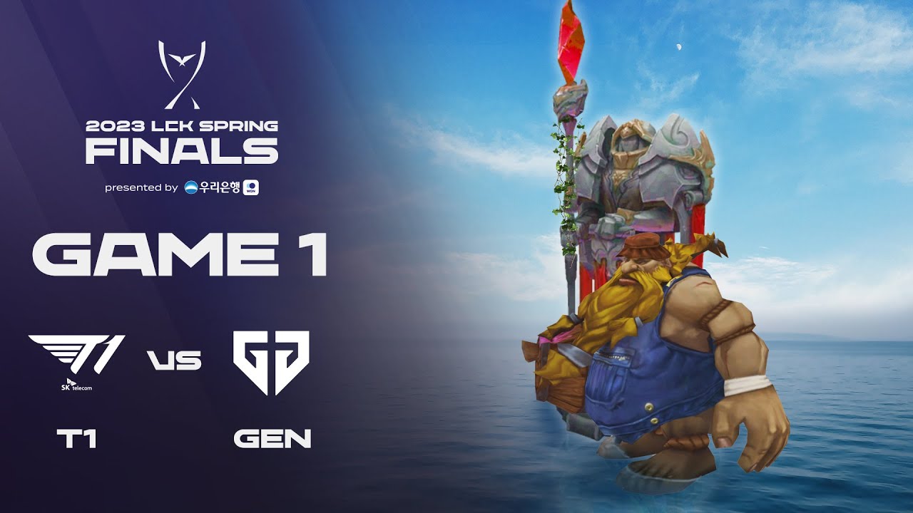 도란의 탑단속 | T1 vs. 젠지 게임1 하이라이트 | 04.09 | 2023 LCK 스프링 스플릿 결승