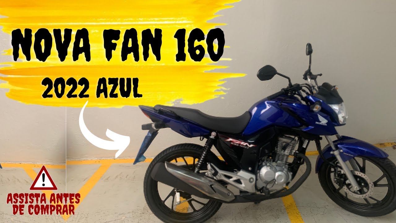 CG 160 FAN 2022 AZUL - NÃO COMPRE ANTES DE VER ESSE VÍDEO