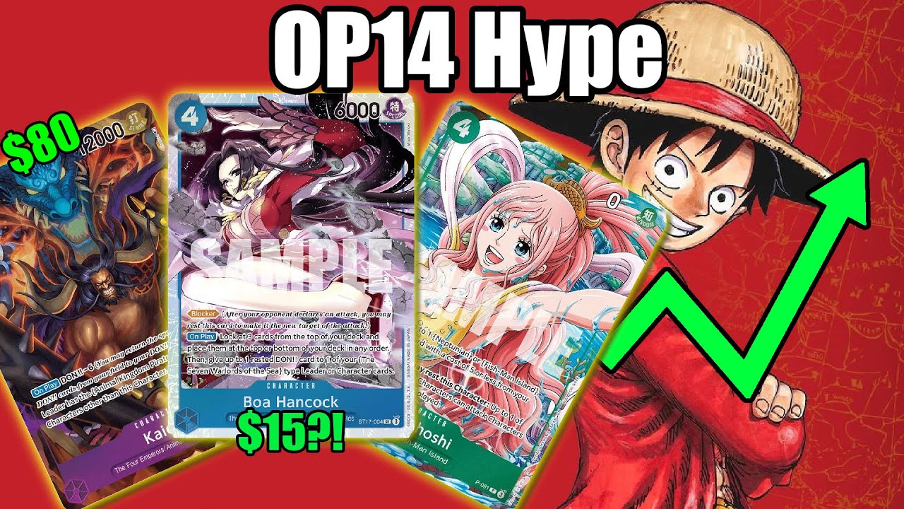 Ажиотаж вокруг EB04 и OP14! Обзор рынка OPTCG | Карточная игра One Piece