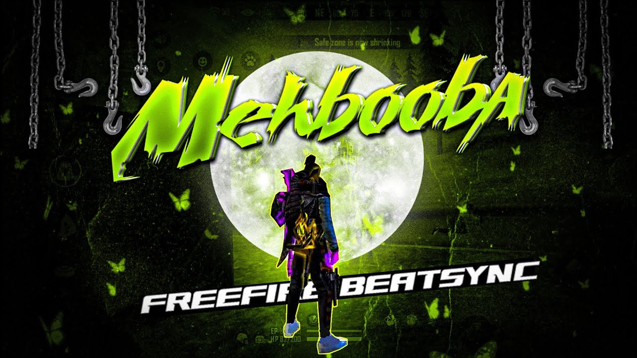 mehbooba free fire montage video nosbro gaming ll free fire mehbooba montage video