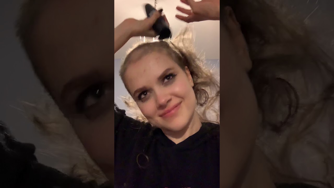 shaving head post mental breakdown