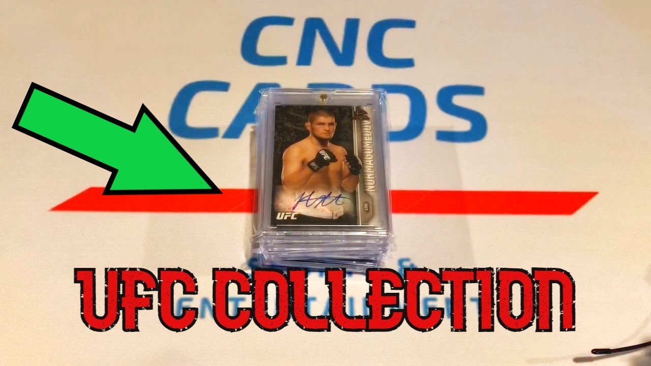My UFC Card Collection! My Personal Favorite Cards!