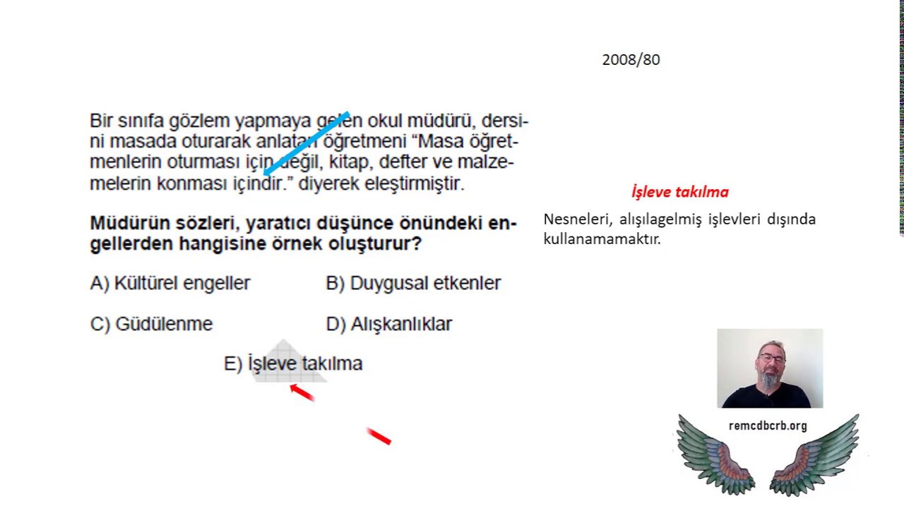 ÖP070 - PS01 - Gestalt Kuram Pekiştirme Soruları