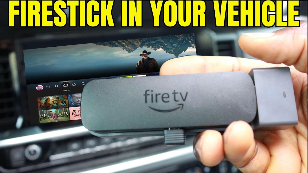 Streaming Firestick in Your Vehicle - Carlinkit Fire Drive - Watch YouTube, Netflix, Prime & More!