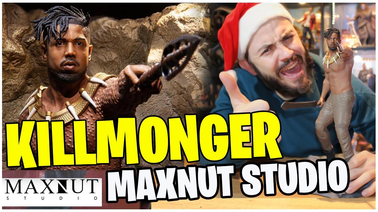 UNBOXING KILLMONGER de Maxnut Studios 🔥🔥  MEJOR QUE HOT TOYS !!