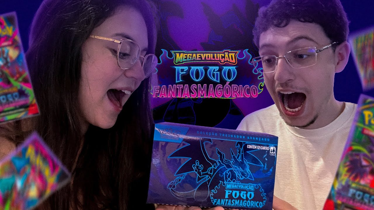ABERTURA DA ETB FOGO FANTASMAGÓRICO 🔥👻 | Cartas INSANAS?! | Player Dois