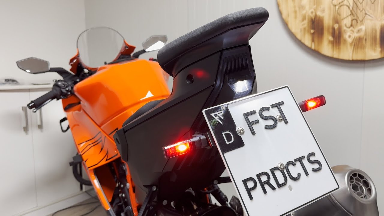 Tutorial Fast Plate Street KTM 990 RC R