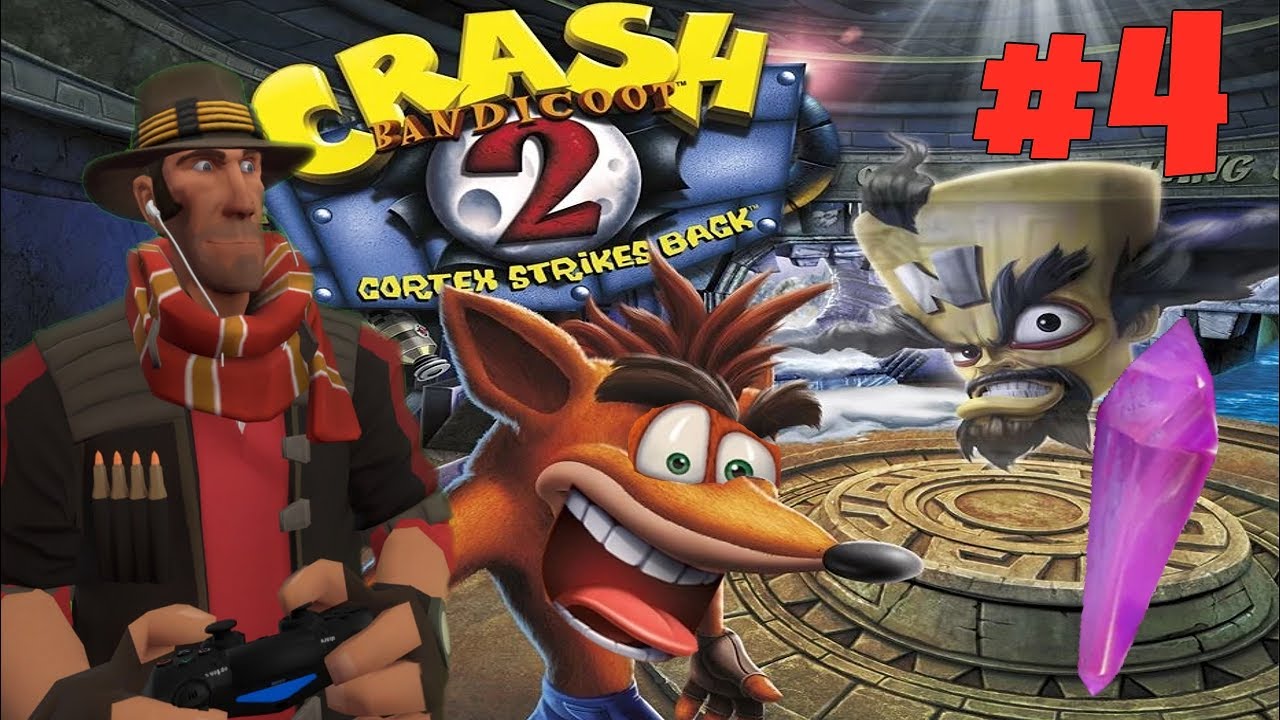 Crash Bandicoot 2 (N. Sane Trilogy) Playthrough #4 - I Forgot Crystal...