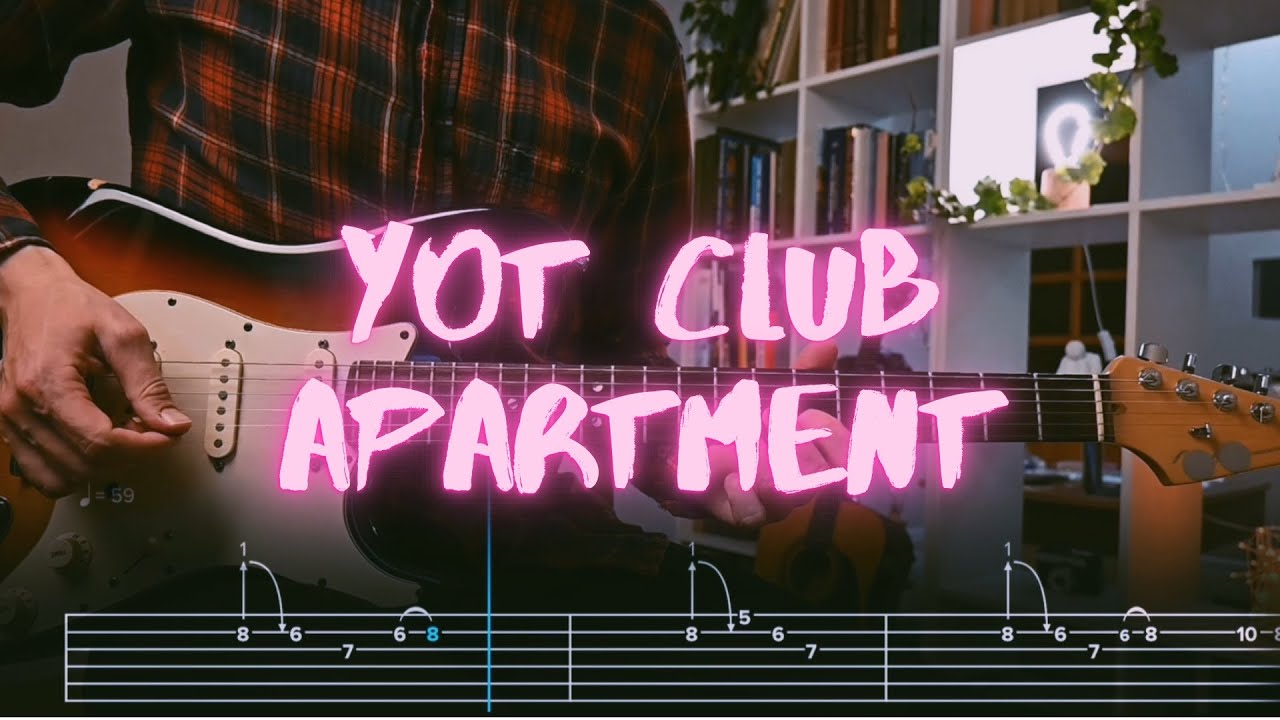 apartment yot club Сover / Guitar Tab / Lesson / Tutorial