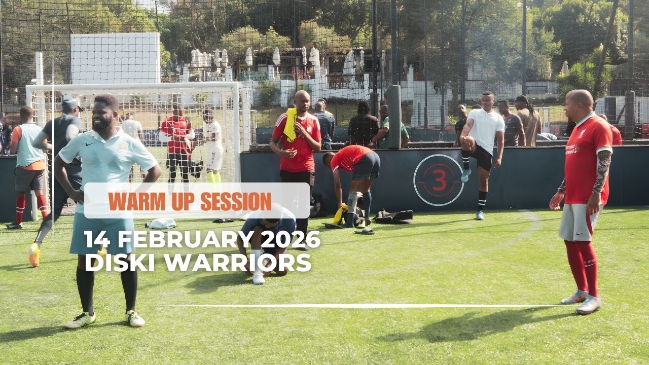 WARM UP | 5aside Football | Diski Warriors Skills | Discovery Soccer Park | 14 Feb 26