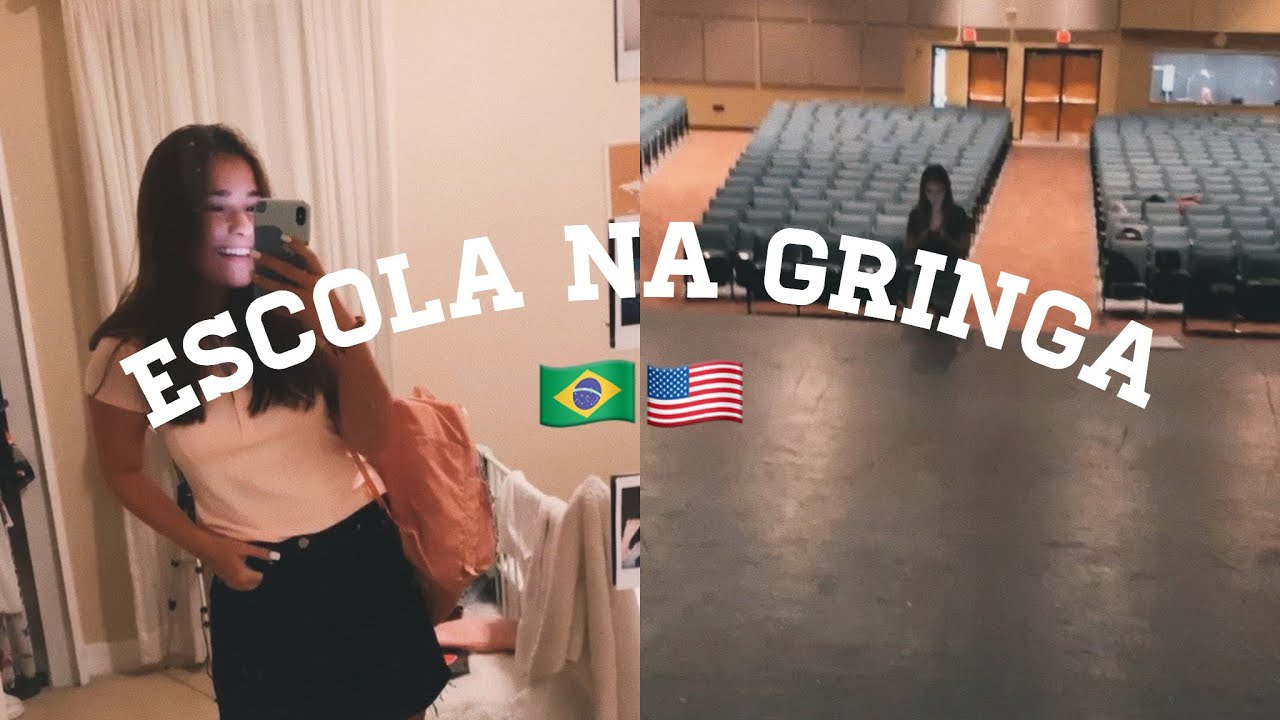 Meu dia estudando nos EUA 🇺🇸!!