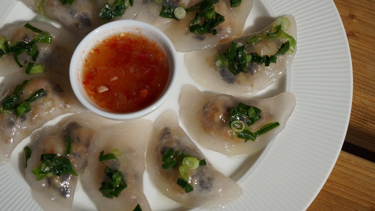 Vietnamese Clear Shrimp & Pork Dumplings: Banh Bot Loc - Morgane Recipes