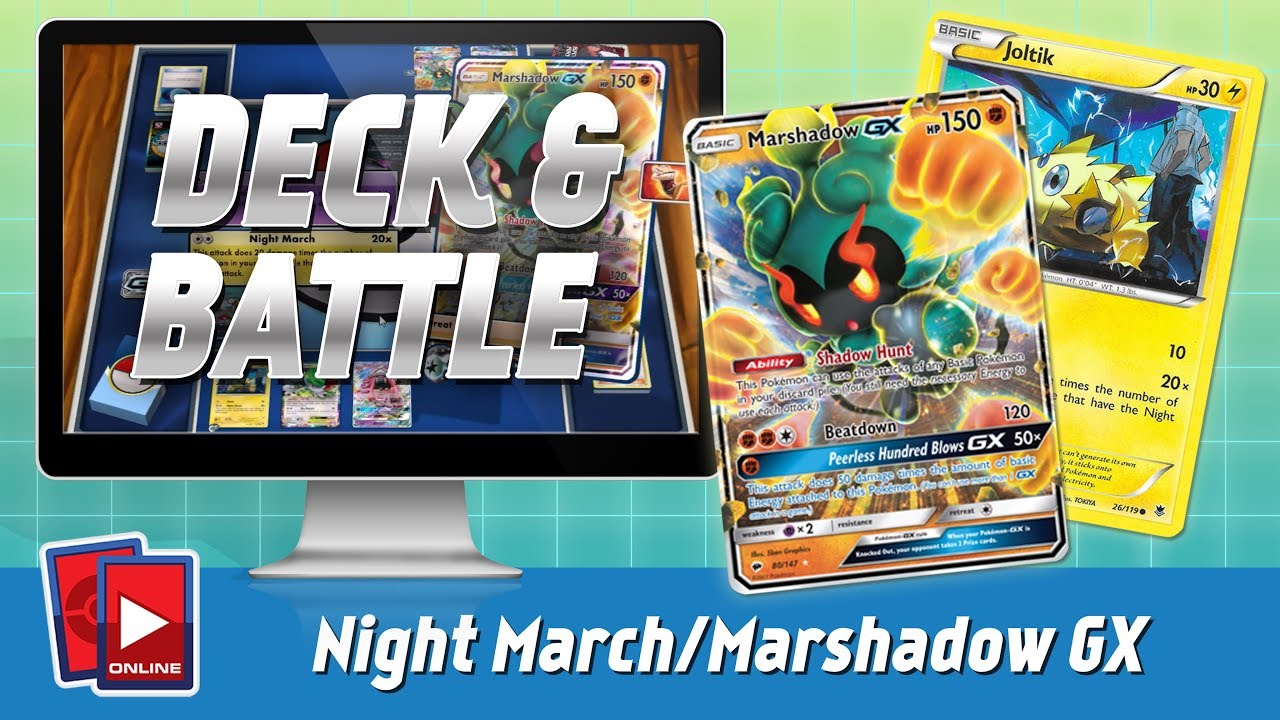 Night March w/Marshadow GX Deck & Battle (Expanded Format)