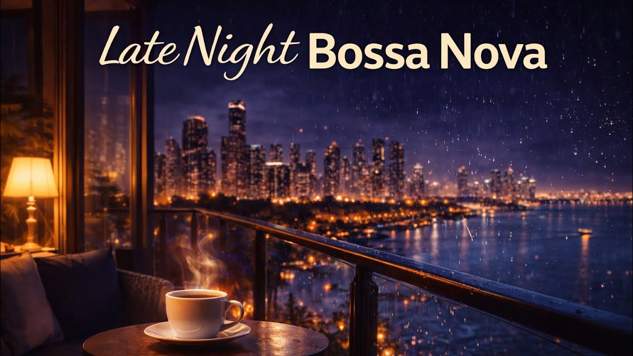 Late Night Study & Focus – Midnight Bossa Nova Jazz Ambience (3 Hours)