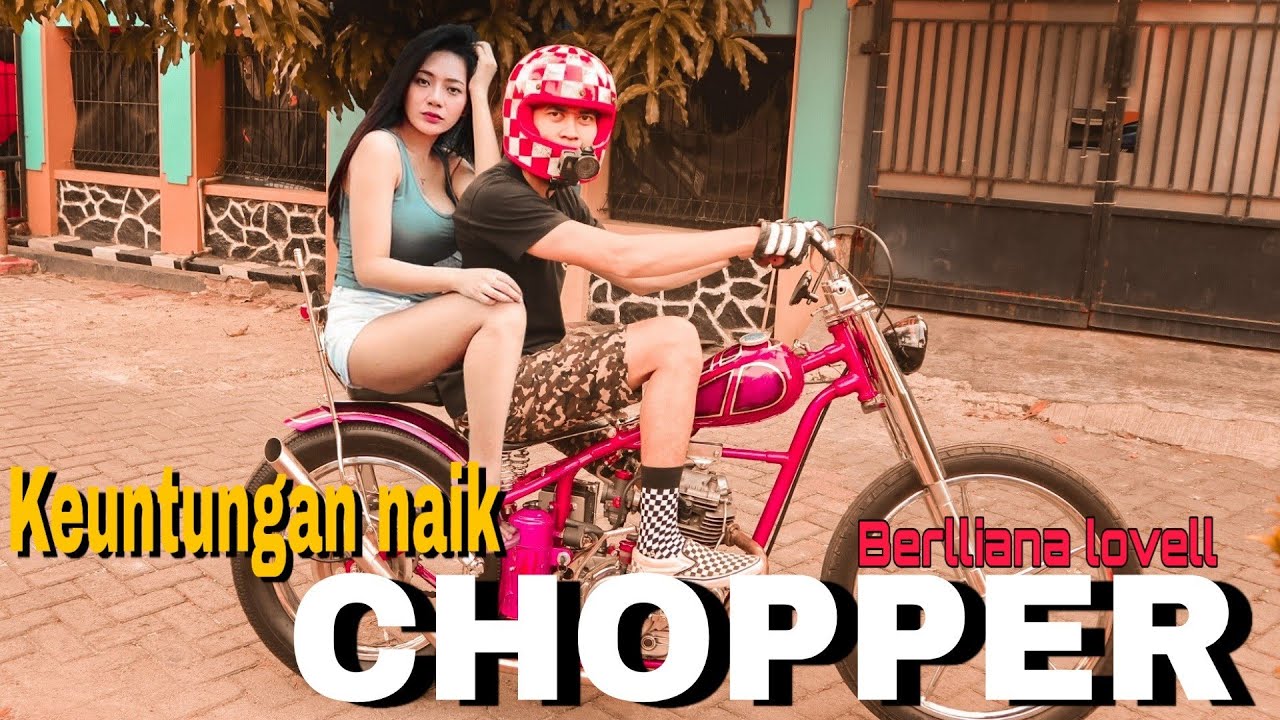 chopper Binter Merzy ternyaman small engine lebih kece🔥🔥🔥 #Motovlog 61