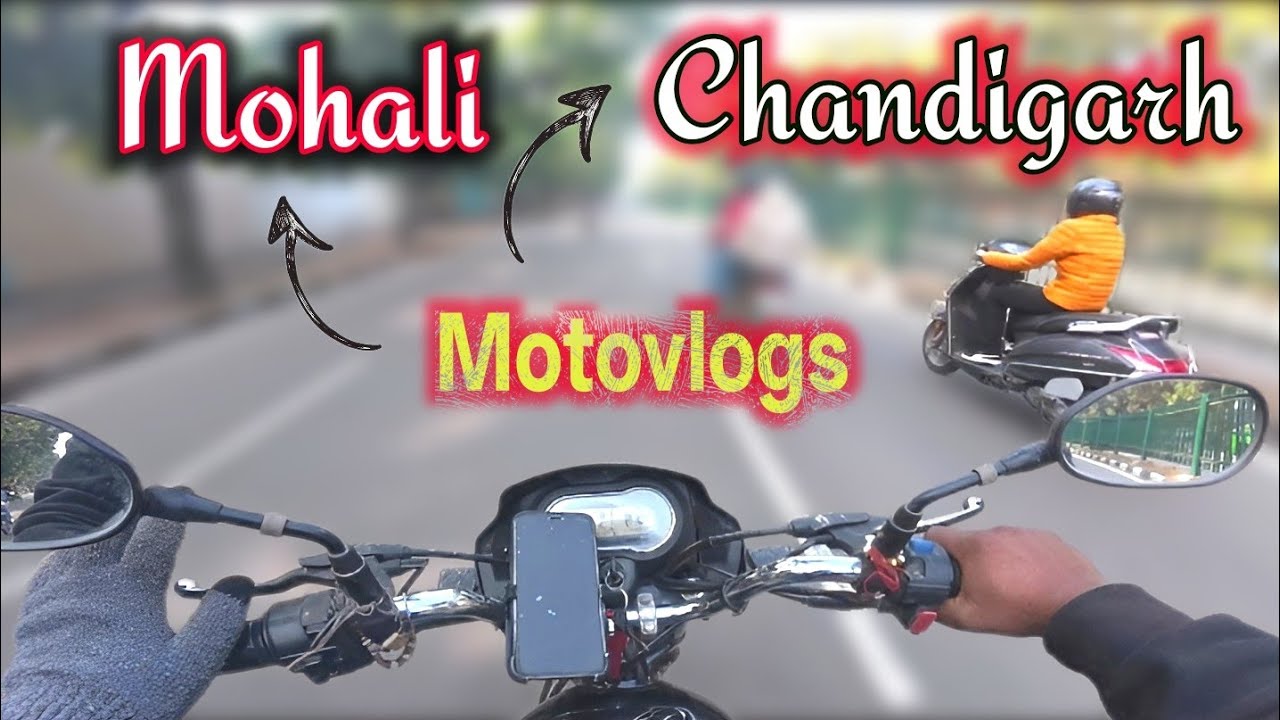 Apna Gedi Route ❤️‍🔥 Mohali- Chandigarh ❤️‍🔥 Ride on Hero Splendor 😱 📷 Dji Osmo Action 😱 Atttt Vlogs