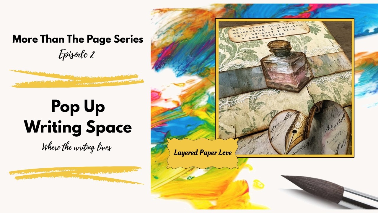 Interactive Pop Up with Secret Writing Space |More Than The Page – Ep 2 |