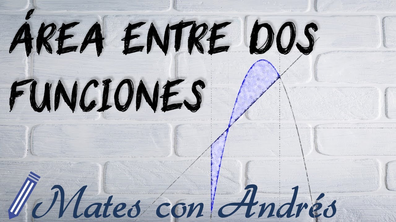 ÁREA comprendida entre DOS FUNCIONES | Integral Definida