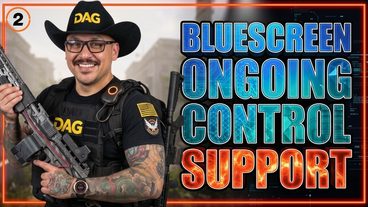 Bluescreen Ongoing Directive | The Only Support Build You Need | Division 2