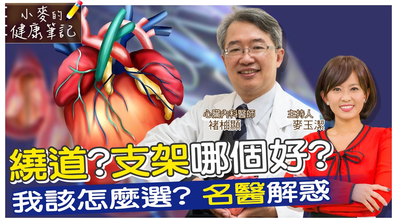 【#小麥的健康筆記】繞道?支架哪個好? 裝了心臟支架不是延壽保證! 20221104 @中天新聞CtiNews @健康我加1CtiHealthyme