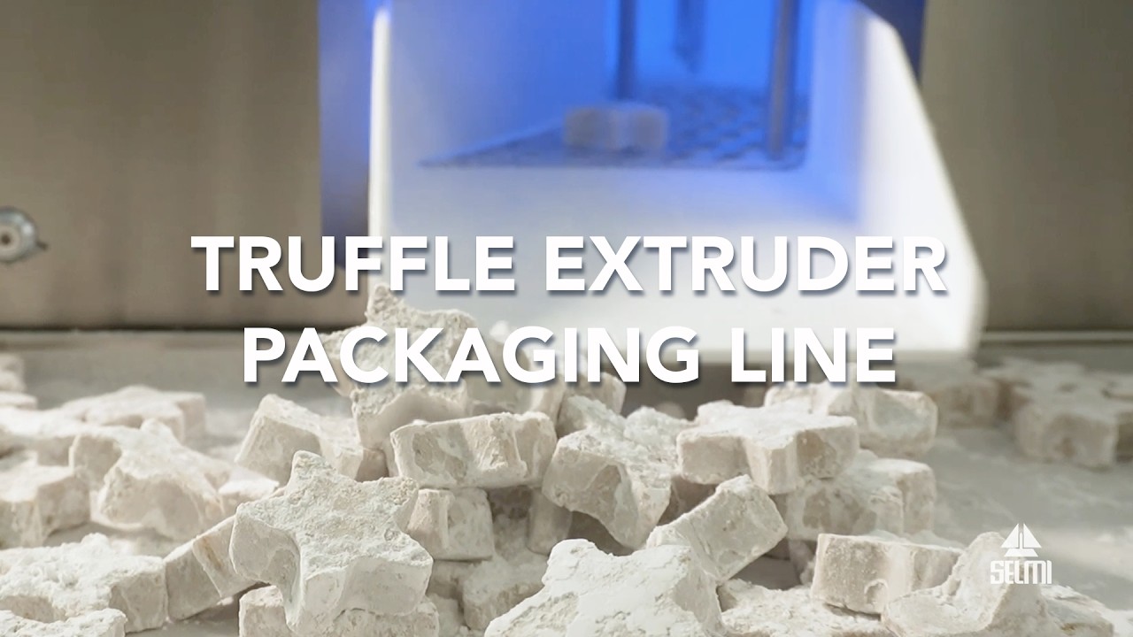 Truffle Extruder and Packaging line by Selmi