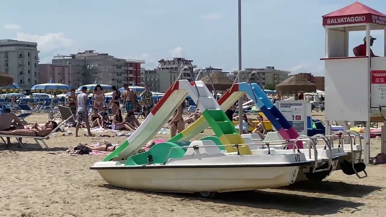 Beach Walk Summer 2023 06 09 Friday RIMINI MIRAMARE ( Italy - ITALIA - EMILIA ROMAGNA )