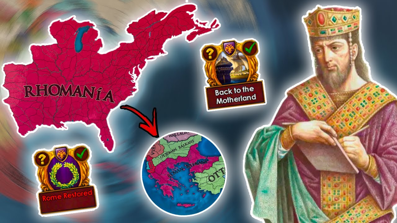 I Went BACK To The MOTHERLAND As A NEW WORLD ROMAN EMPIRE In EU4 Third Odyssey