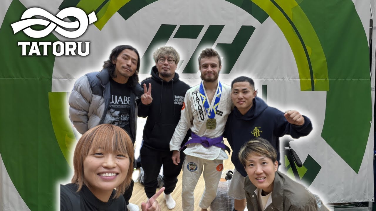 Ma première compétition en CEINTURE VIOLETTE au Japon 🇯🇵 - VLOG #35