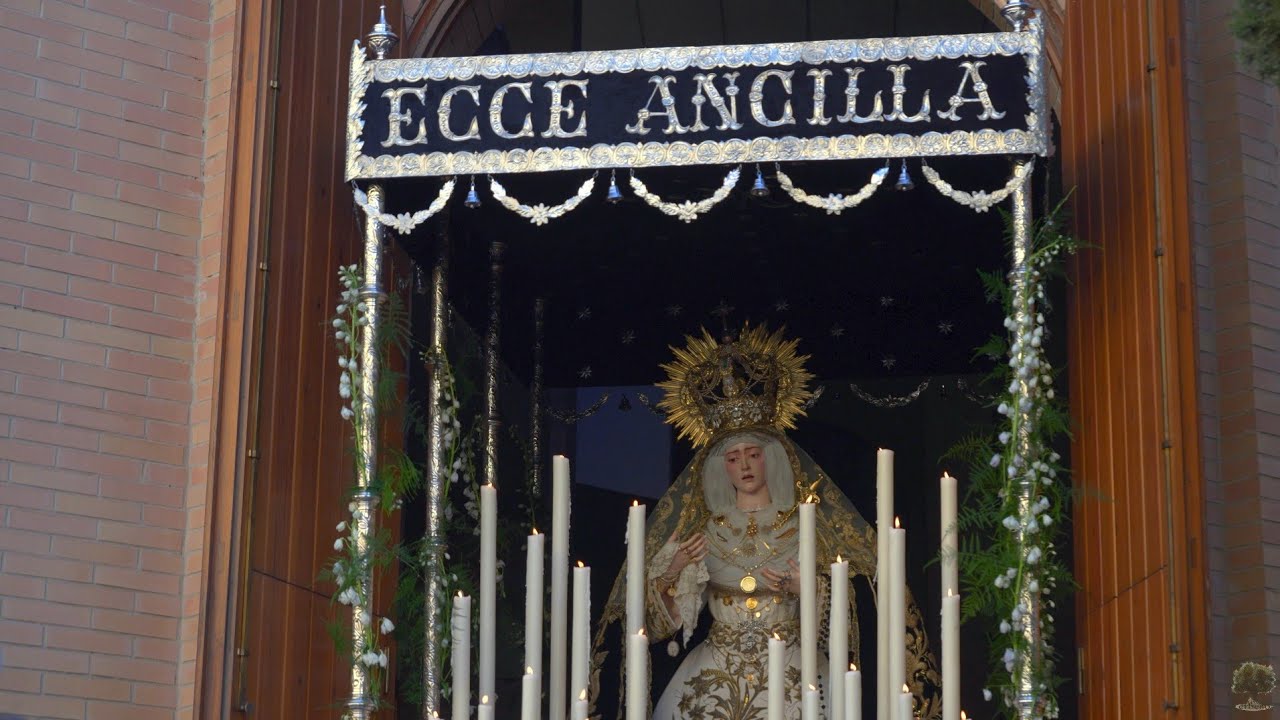VIRGEN DE LA ENCARNACIÓN (MAYOR DOLOR DE LA BARZOLA) - SALIDA ROSARIO VESPERTINO - BM LA PUEBLA