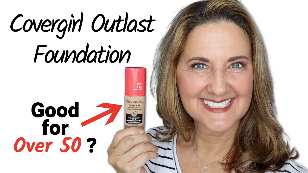 Covergirl Outlast Foundation Review for Over 50 / 5 Days of Foundation Day 3