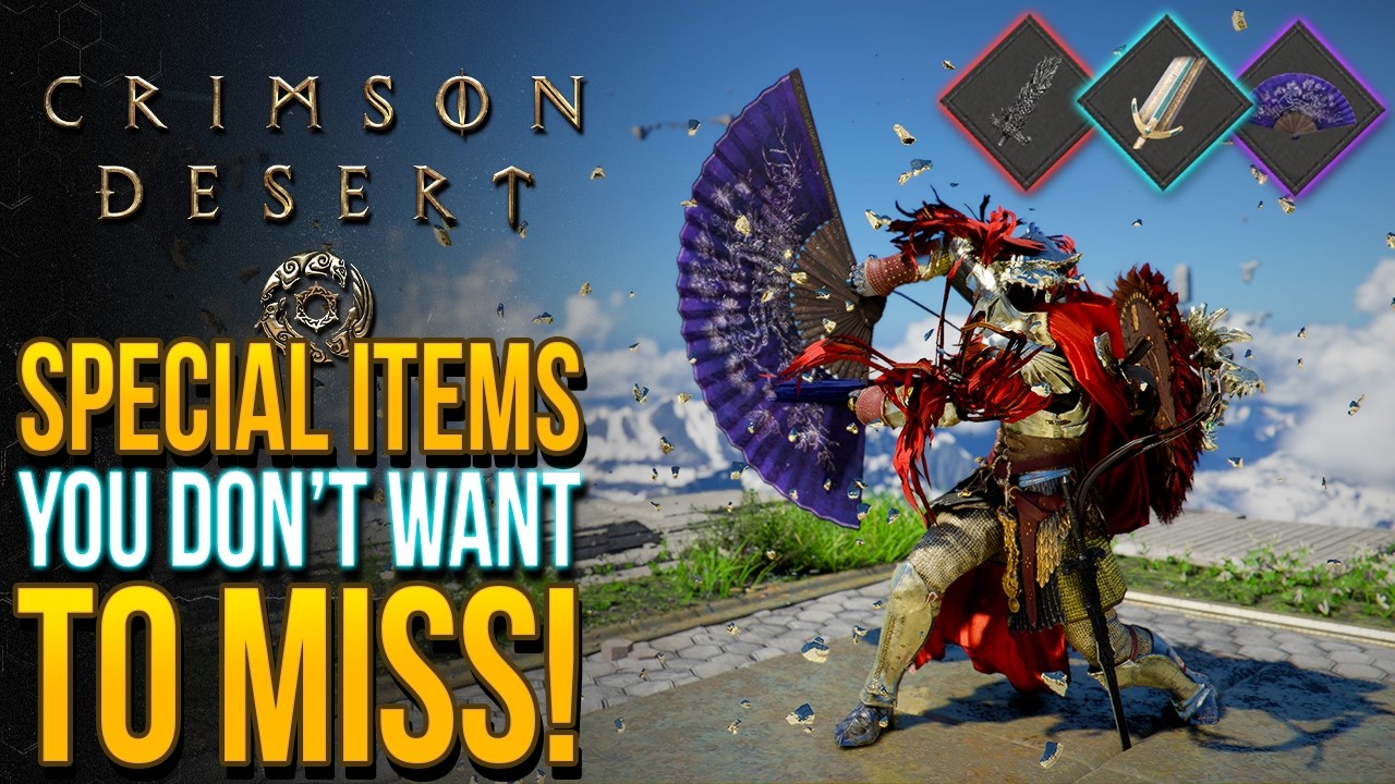 Crimson Desert - Don't Skip The Best SPECIAL ITEMS For Amazing New Powers (Crimson Desert Tips)