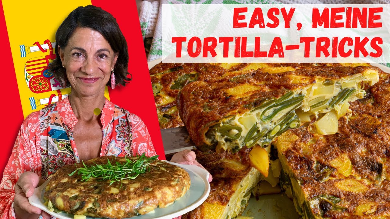 Spanische Tortilla - nicht verpassen! Hole mit meinen Tricks das Beste aus der Kartoffel heraus.