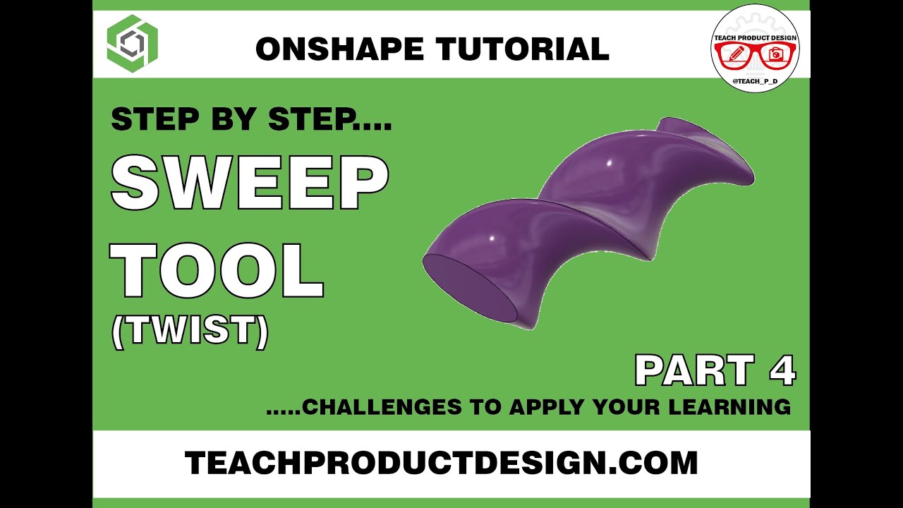 Учебное пособие Onshape: можно ли создать TWIST SWEEP? Пошаговое руководство.