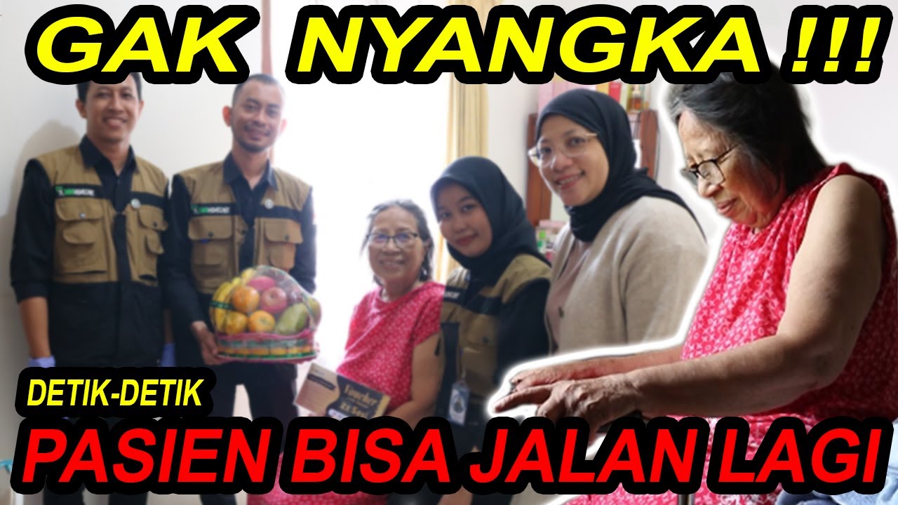 PASTI BISA JALAN! OMA SUDAH TUNJUKAN DENGAN FISIOTERAPI