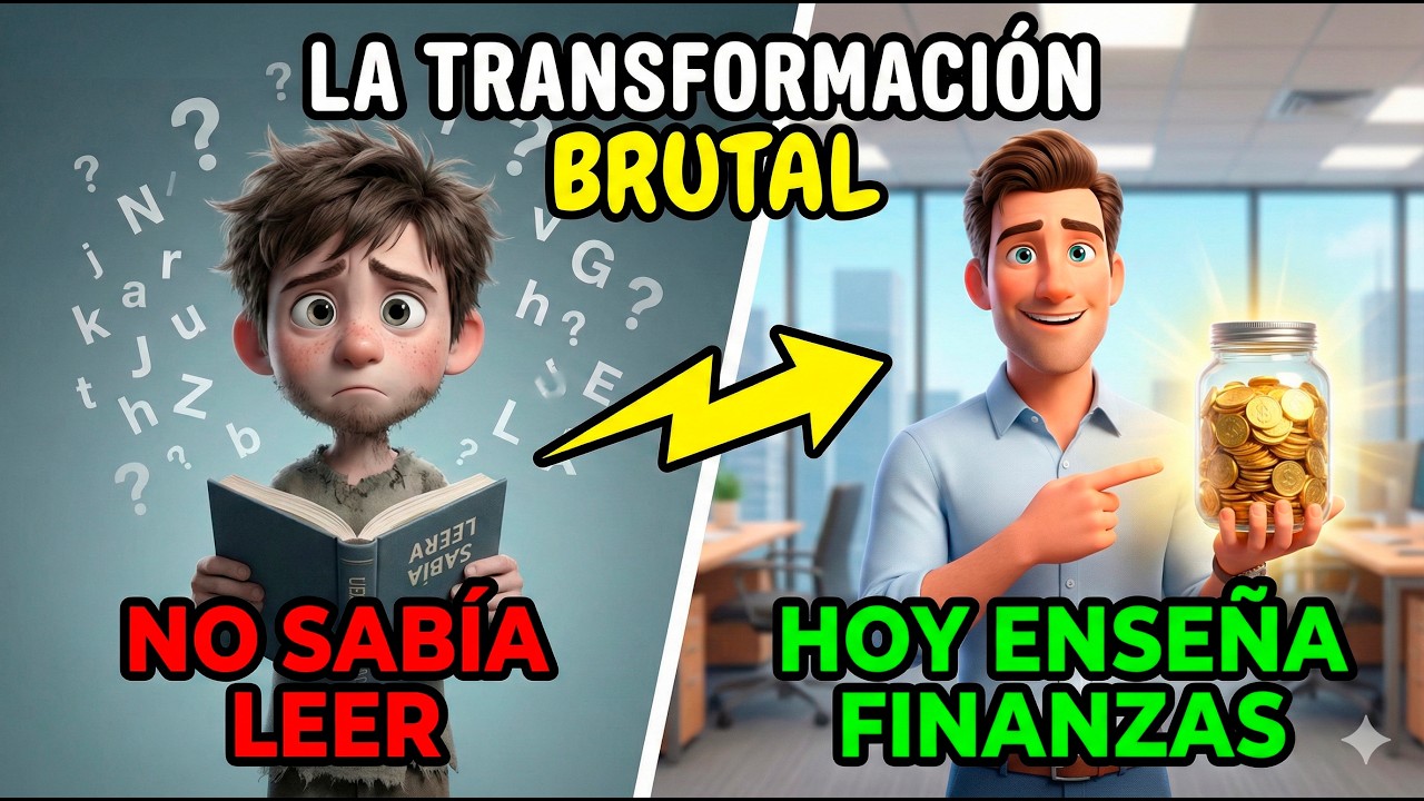 El Joven que No Sabía Leer. Hoy Enseña Finanzas a Emprendedores Online.