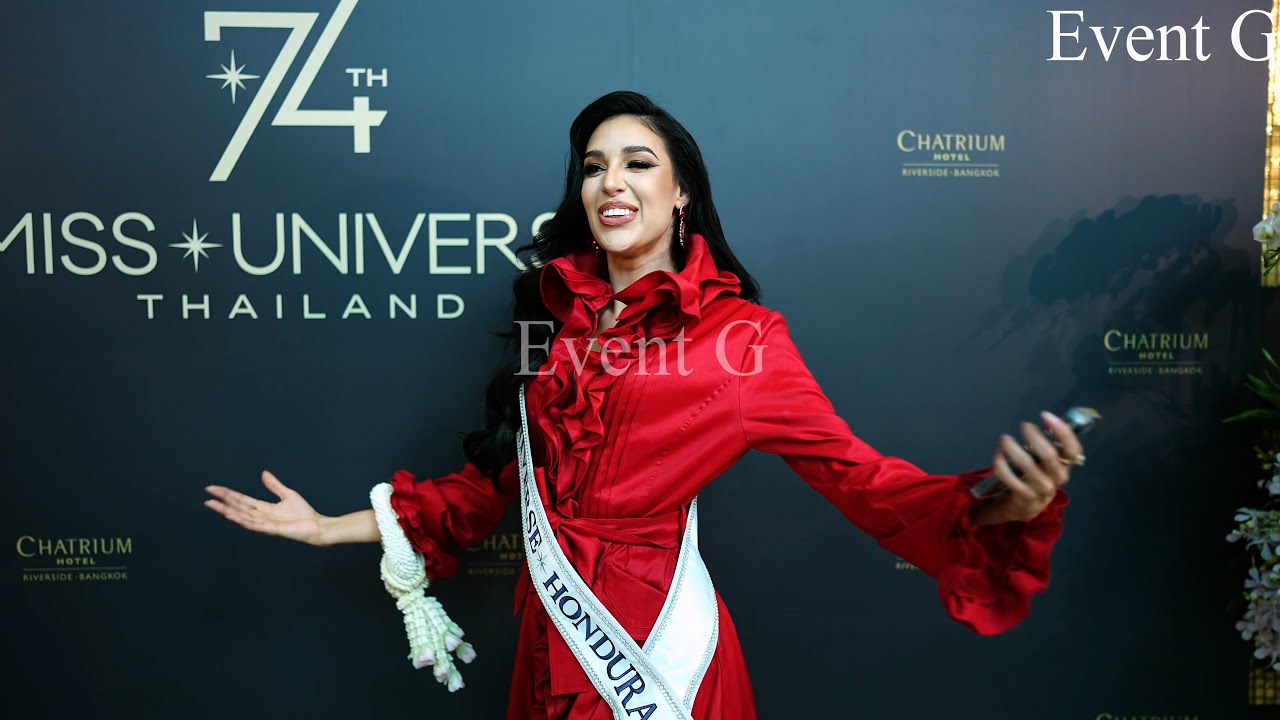 Alejandra Fuentes Miss Universe Honduras 2025 arrival for Miss Universe 2025 Day 1