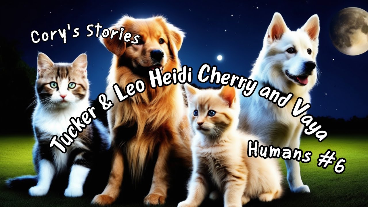 Fun Bedtime Story For Kids | Tucker Leo Heidi Cherry & Vaya - Humans #6 Math Test