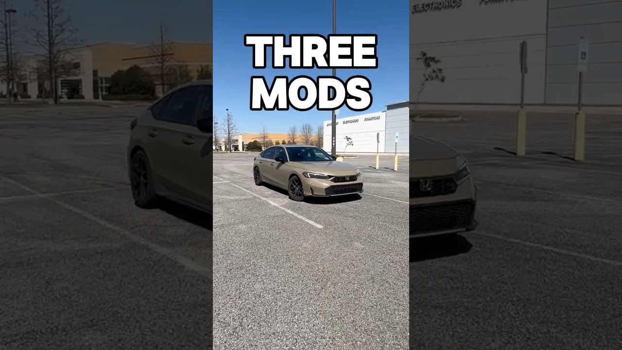 3 модификации, которые ПРЕОБРАЗИЛИ мой Honda Civic Hybrid 2025 года 