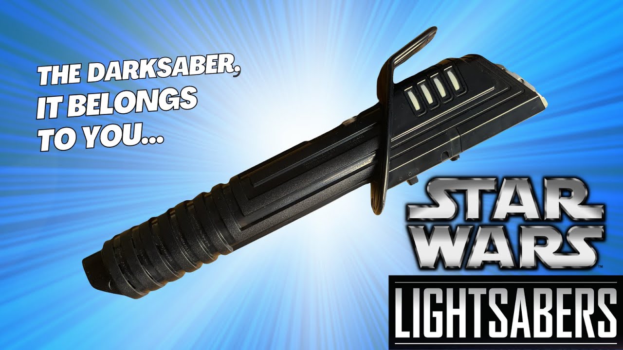 NEW - $35 Darksaber Toy Lightsaber from Galaxy's Edge +Shop Disney - Review