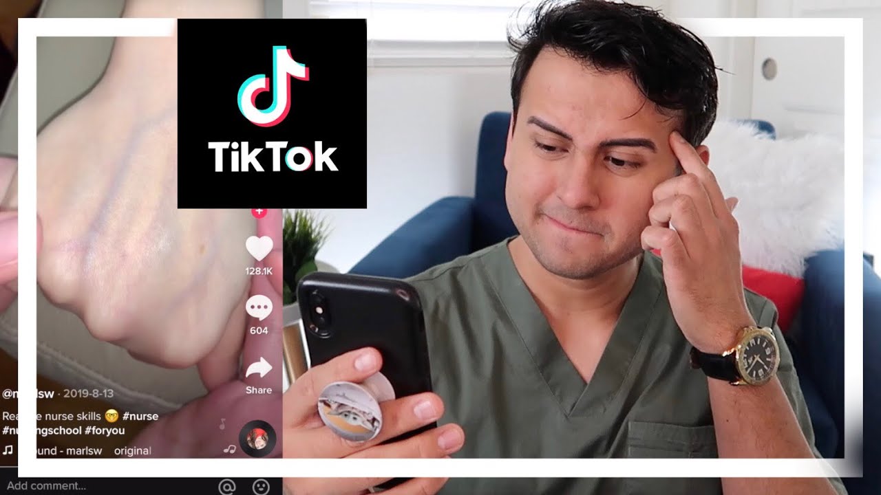 Nurse Reacts to Nursing Tik Toks