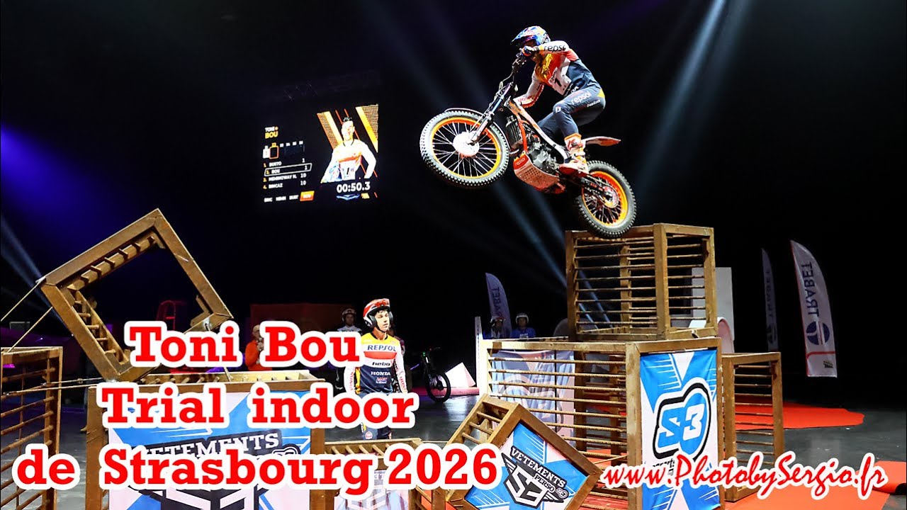 Toni Bou - Trial indoor de Strasbourg 2026
