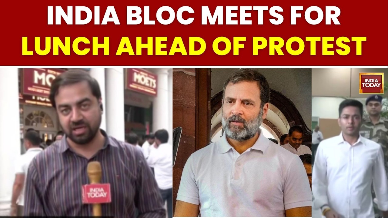INDIA Bloc Lunch 2.0 | Abhishek Banerjee Joins | Rahul Gandhi | Mamata | ECI Row | India Today